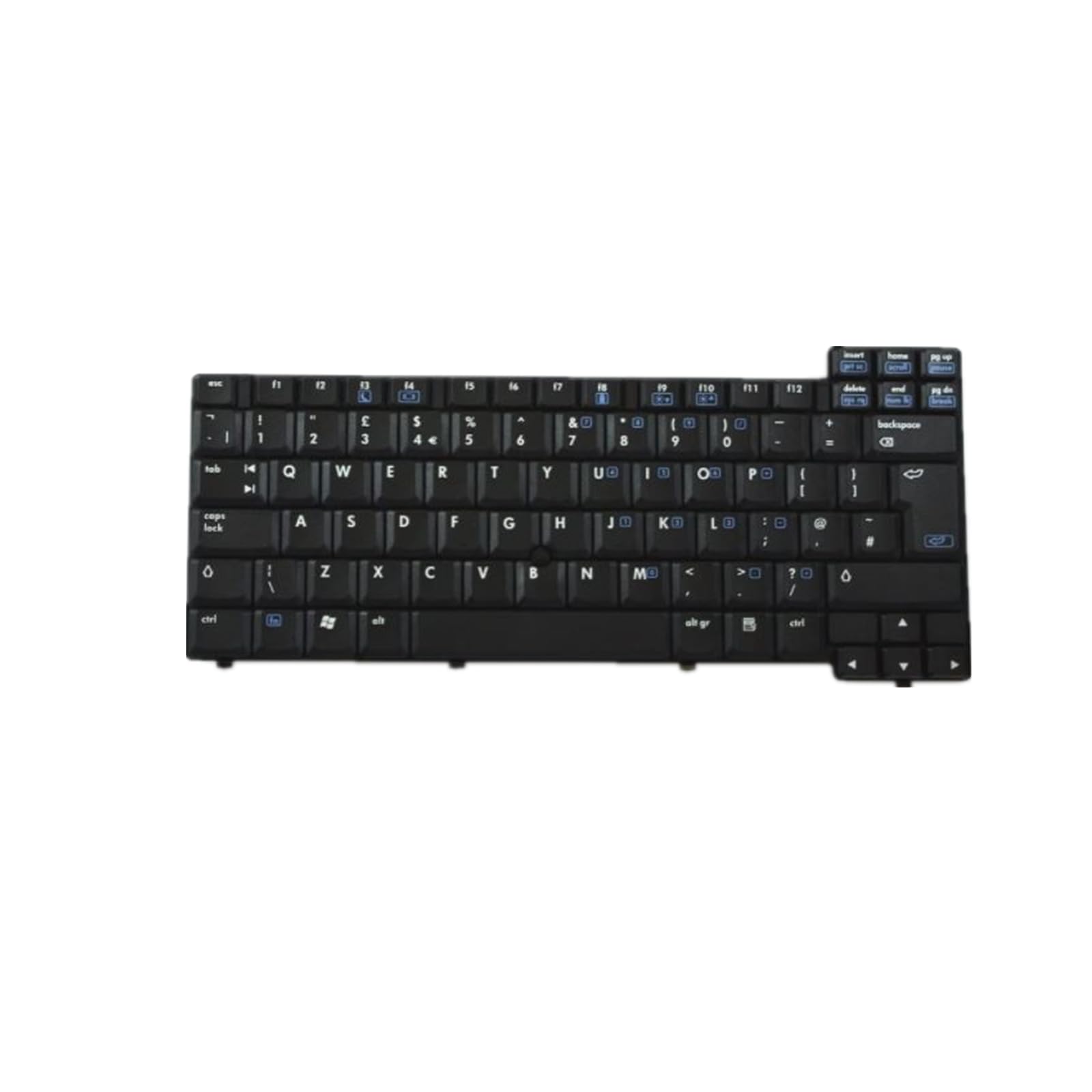 Teclado HP Compaq CQ nc8430 soluciona fallos de teclas con layout UK negro 2