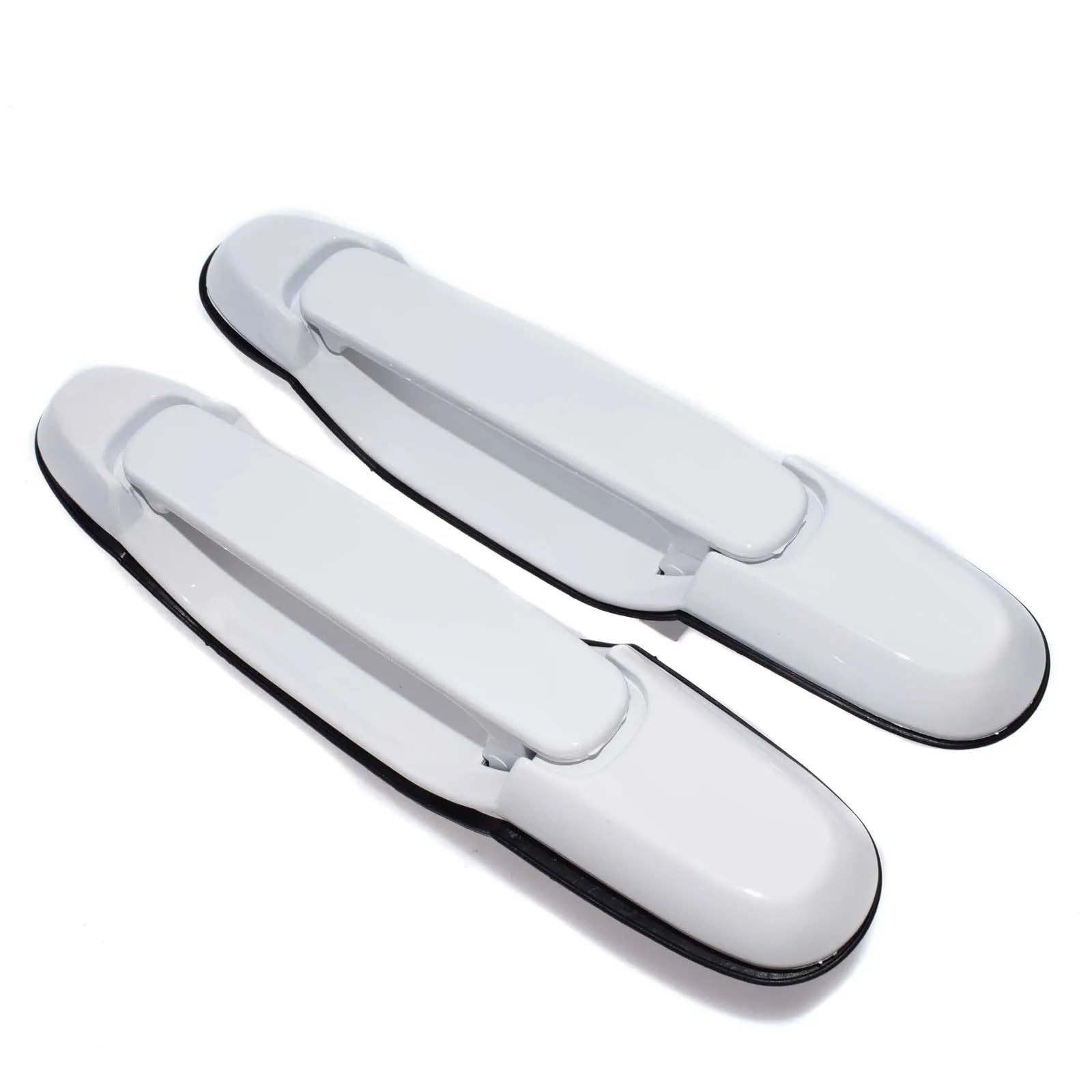 Hillar White Rear Pair Door Outer Handle For Toyota For Sienna 1998-2003 Outside Door Handle Front Rear Left Right 69210-08010 69230-08020(White Rear Pair)