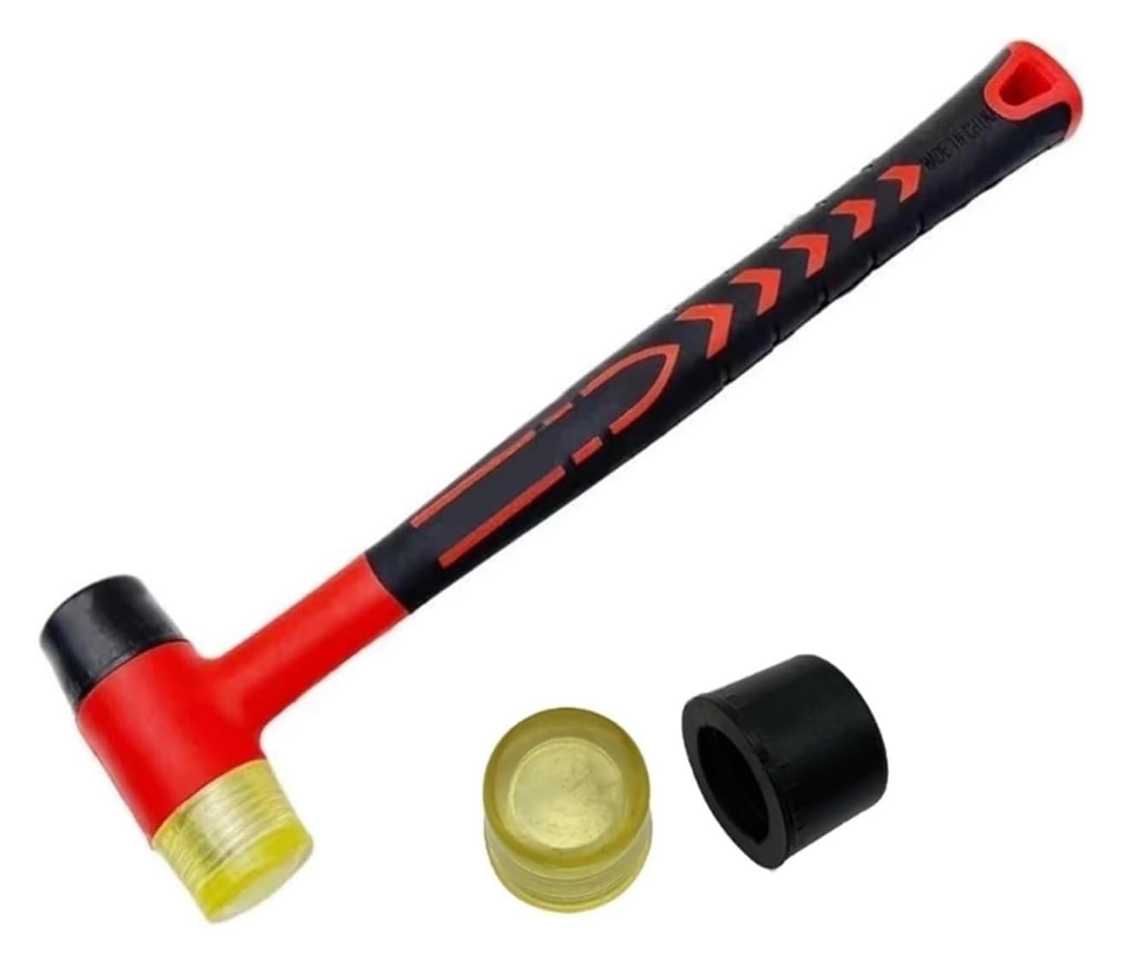 Naqzrxpml Color1 Rubber Mallet Double-Faced Soft Hammer For Woodwork Slabs Bricklaying