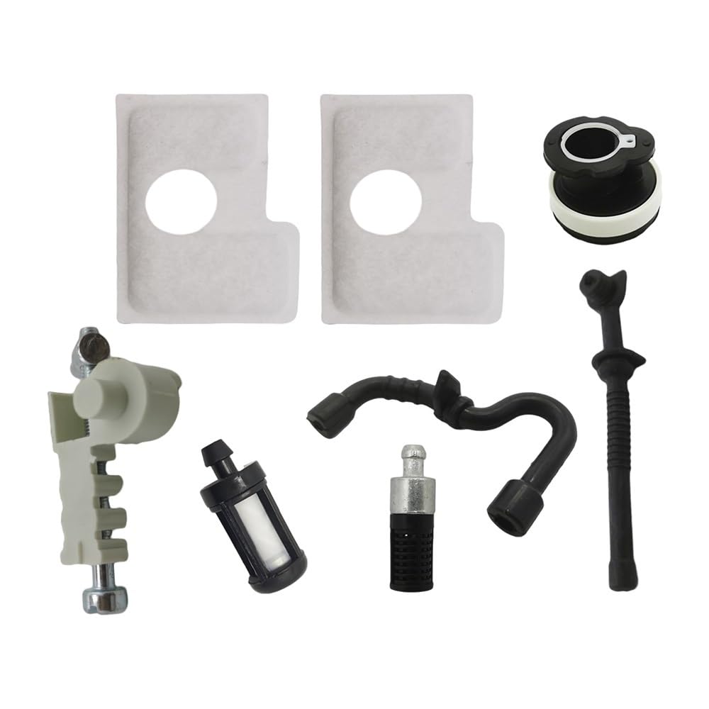 Kit tendicatena regolatore linea filtro olio carburante aria adatto for motosega MS180 MS170 018 017 Ricambio parte 1130 141 2200