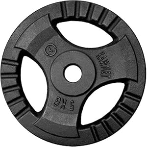 Cast Iron Weight Plate disk wheel Tri-Grip KAWMET 30,5mm – 1.25kg 2.5kg 5kg 10kg 20kg