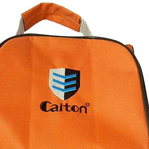 Leipupa Golf Shoes Bag Zipped Sports - Durable And Lightweight - Orange #TOP4