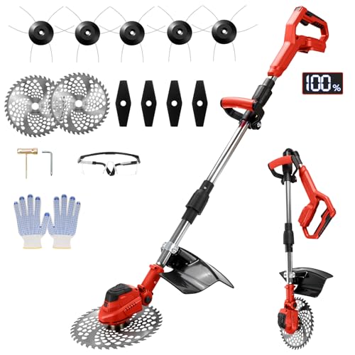 Cordless Grass Strimmer for Makita 18V Batteries 800W Brushless Motor