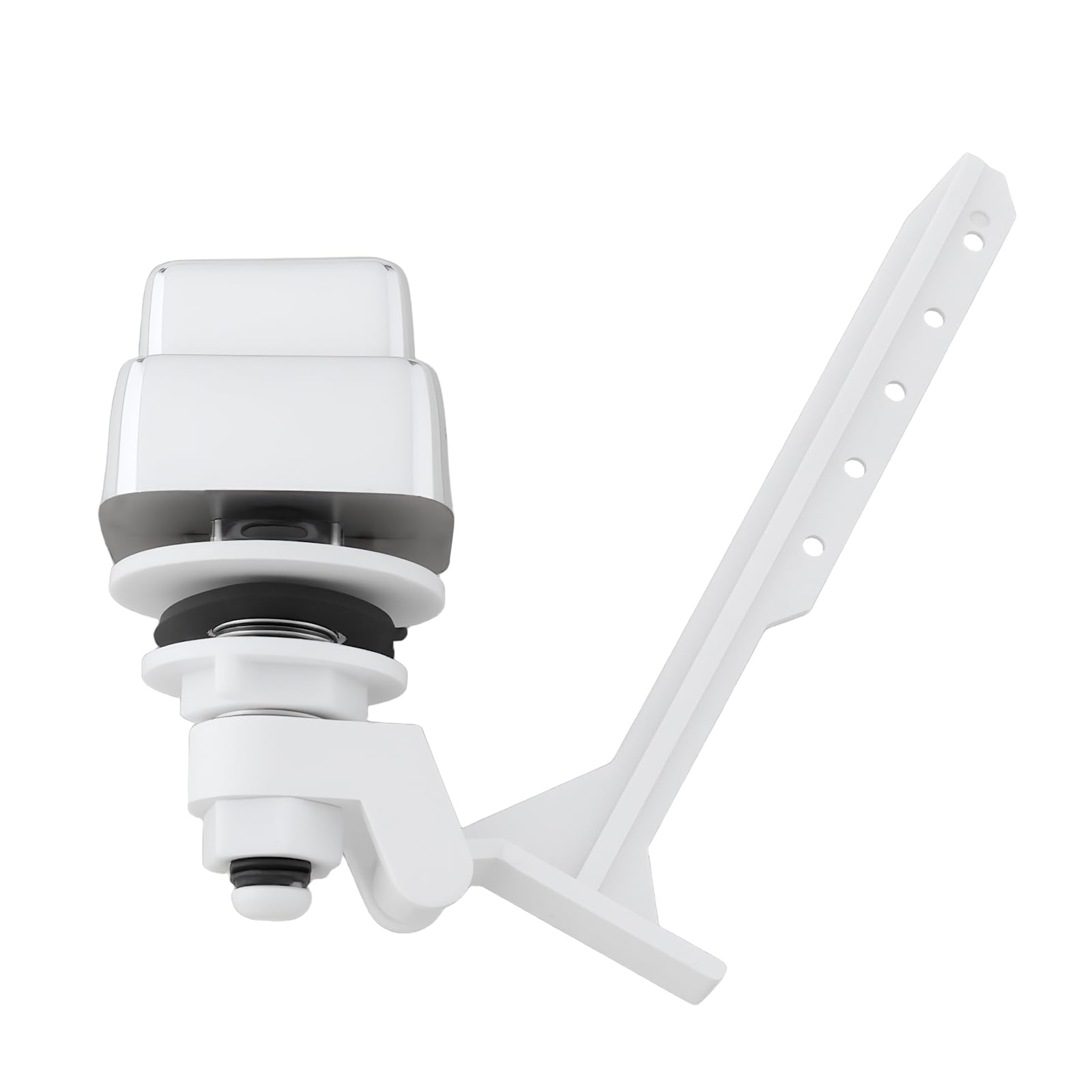 VGOL Push Button Toilet Flush Kit for Side Mounted Toilet Tank 3.3x3.4cm/20.5x12.2cm