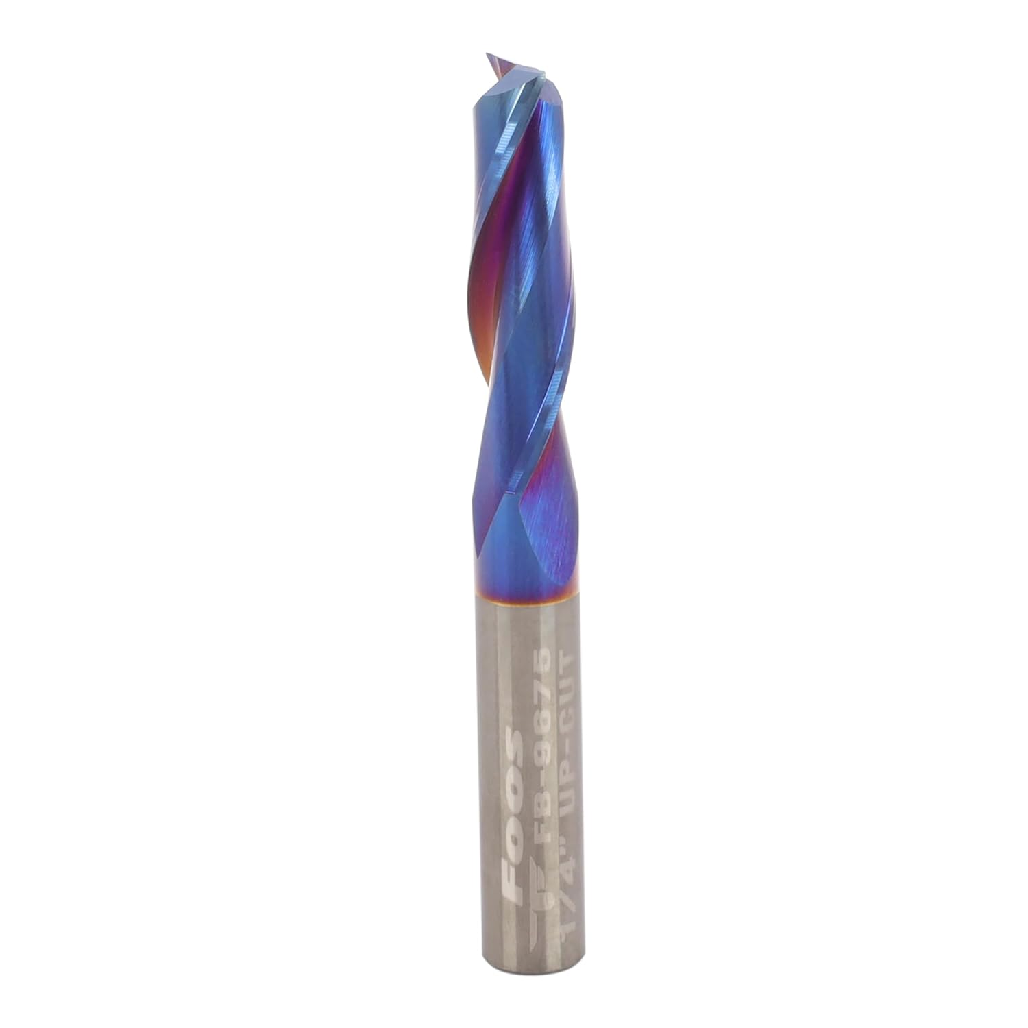 FOOS Nano - UP Cut Spiral Router Bit Set - Solid Carbide - 1/4” Shanks - Veteran Owned (Set 1/8" 3/16" 1/4")