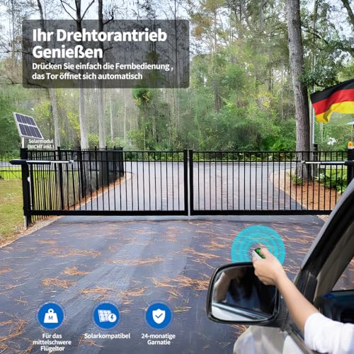 TOPENS A5132 Drehtorantrieb Flügeltorantrieb Doppelflügeltor automatischer Torantrieb Toröffner...