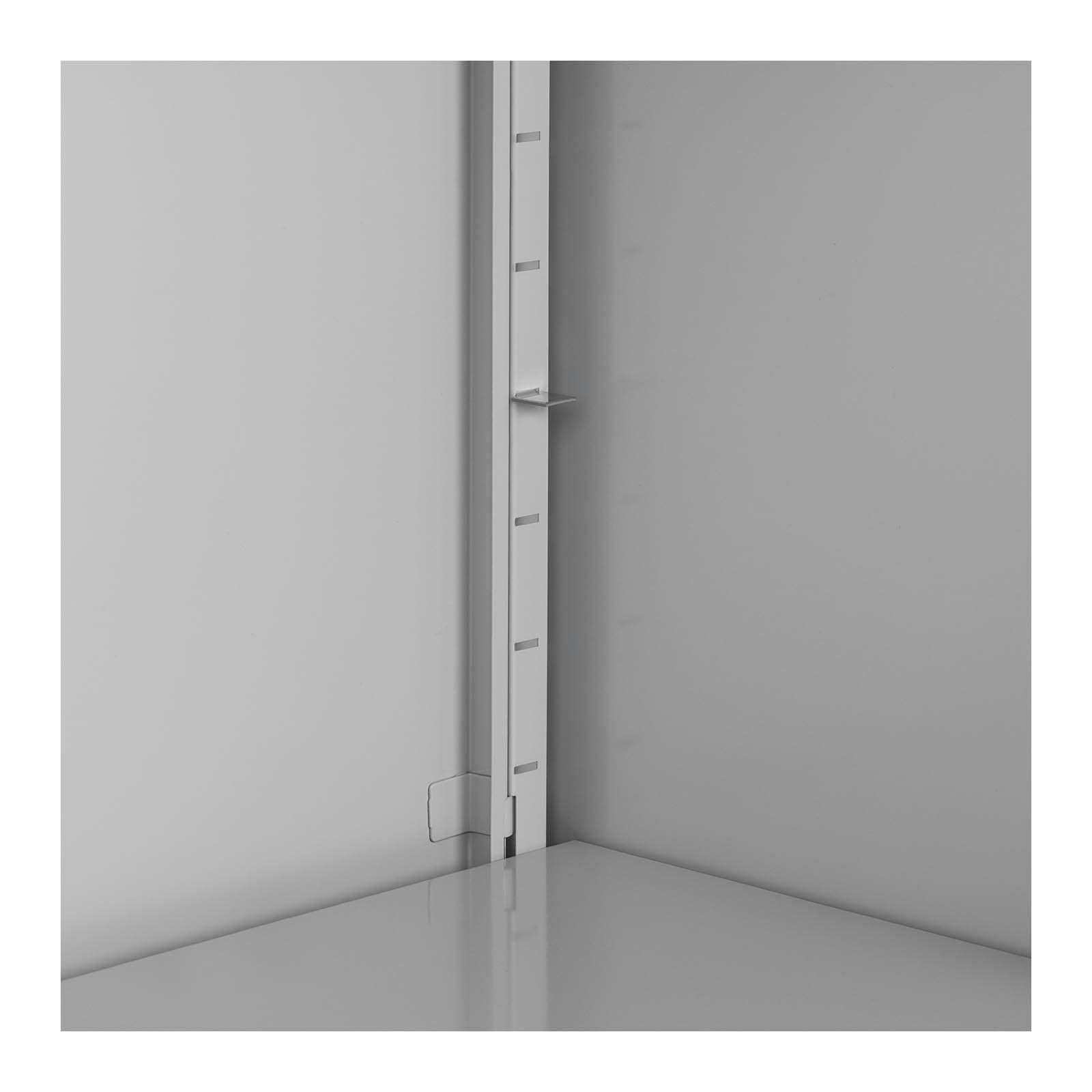 Fromm & Starck Star_MCAB_02 Metallschrank 102 cm Stahl 0,6 mm Mehrzweckschrank Aktenschrank Büroschrank Werkzeugschrank