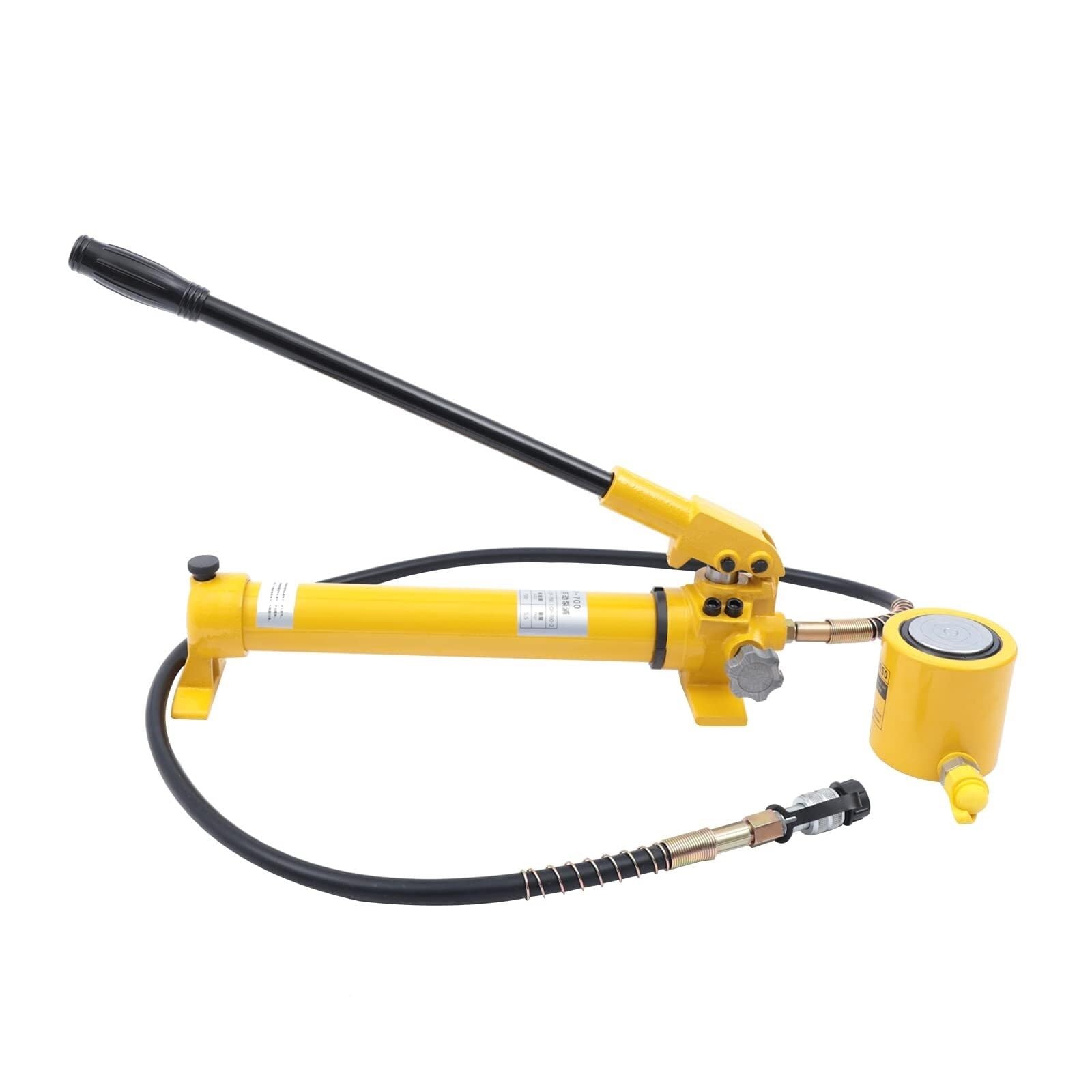 Podnośnik hydrauliczny z pompą ręczną, niski profil CP-180 do maszyn do budowy statków(30T)