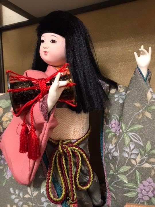 市松人形 京友禅 宝華 ガラスケース入り 8号 京友禅 市松人形 |