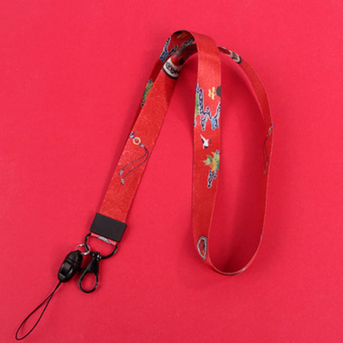 NUOBESTY 15stücke Retro Lanyard Halsband Schlüsselbänder Für Handy Ausweise Schlüssel Und Farbe Zufällig Handgemacht Und Langlebig Für Schule Büro Und