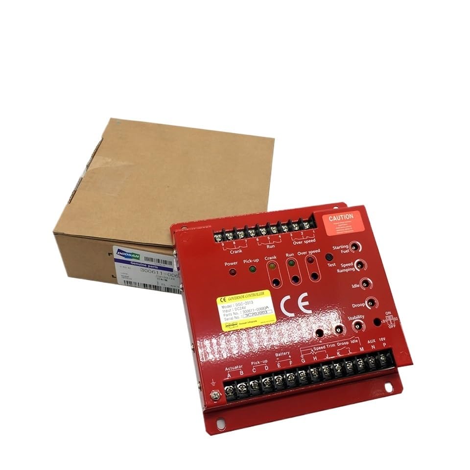 DGC-2013 Elektronischer Gouverneur Rot Drehzahlregler Stromerzeugendes Steuermodul 300611-00683A