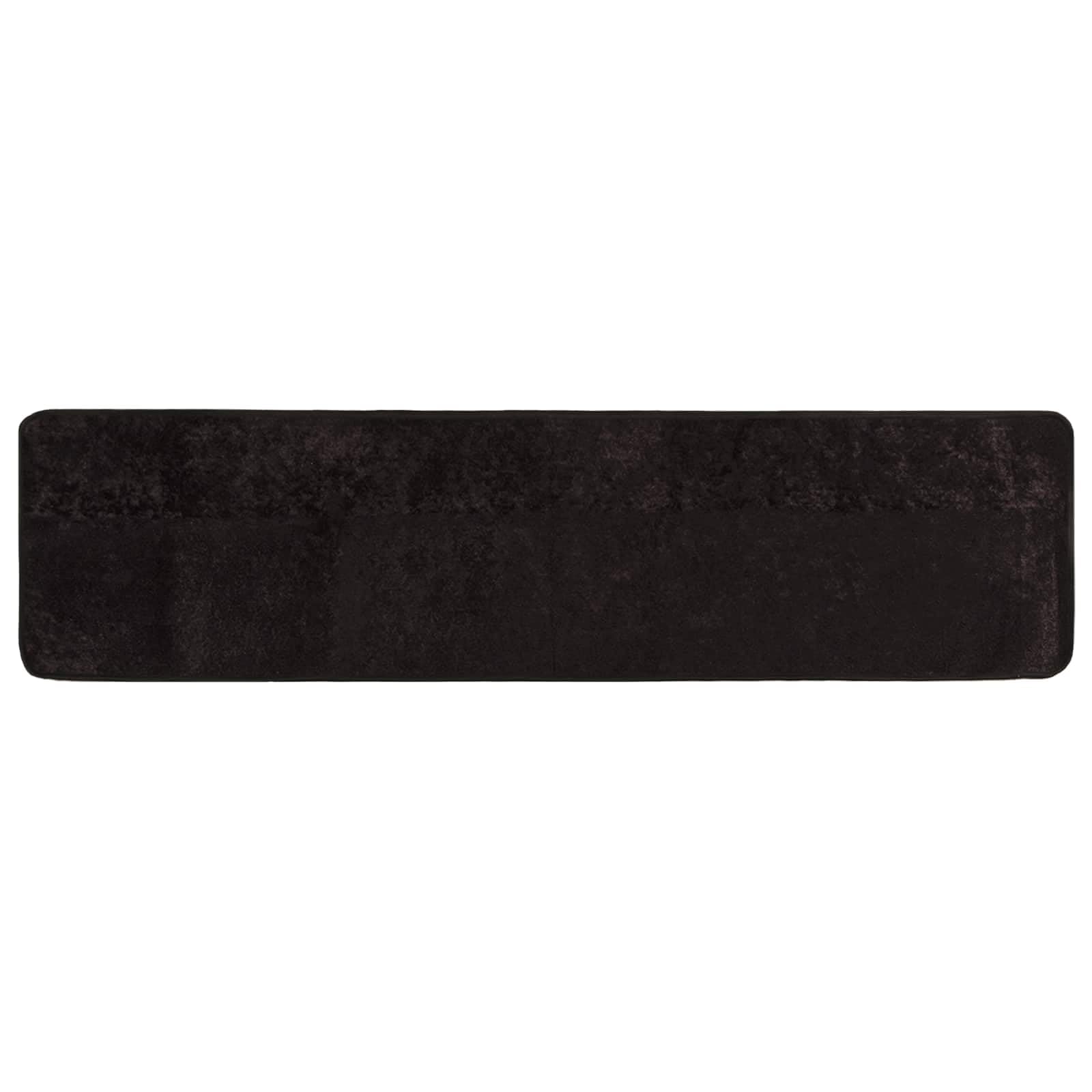 Alfombra lavable a máquina, 450 x 100 cm, con base antideslizante de PVC de terciopelo de poliéster para aislamiento del ruido, alfombra de terciopelo con llamativo patrón multicolor