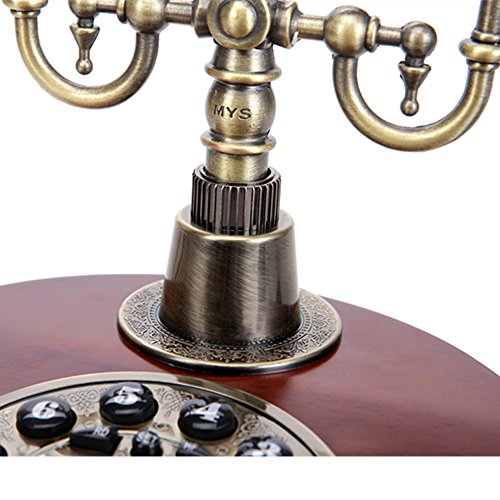 Telpal Classic Vintage Desktop Wired Office Telephone Of 1950 Old Fashioned Antique Style Home Phone #TOP3