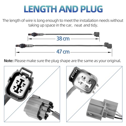 Sensor de Oxígeno 234-4587, Pack 2, 4 Cables Calefactado miniatura 2