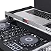 ProX X-DDJFLX4LT ATA Flight Road Case For Pioneer DDJ-FLX4 DDJ-SB3 DDJ-400 DJ Controller with Laptop Shelf Classic Finish