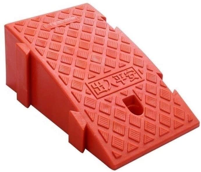Rampes de voiture moto vélo plastique 16 cm : rampe de véhicule et triangle pad