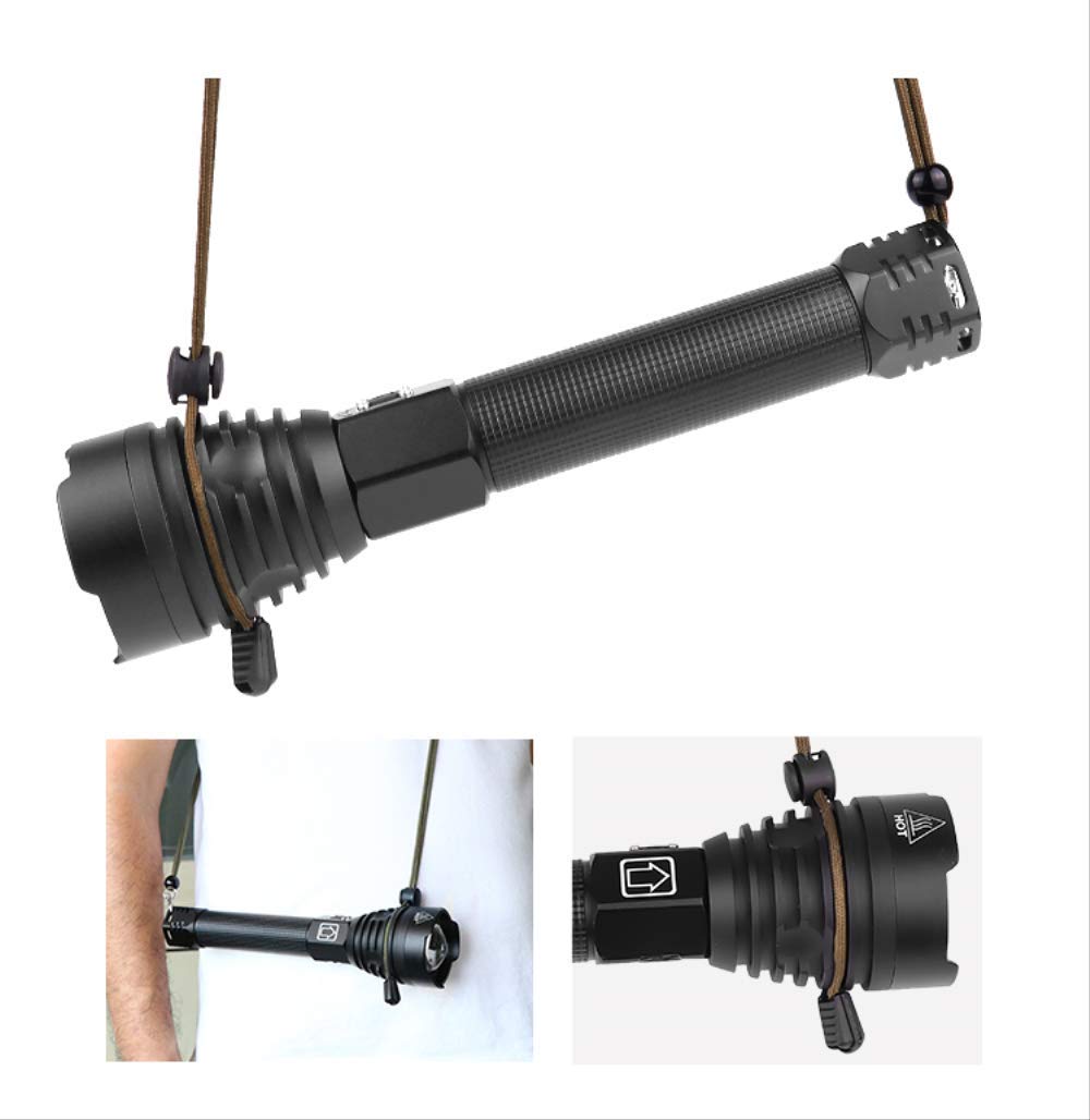 Torcia BAJIE Torcia a LED Torcia Xhp90 Potenza 26650 18650 Batteria Torcia potente Torcia per luce esterna Pacchetto Federazione Russa C
