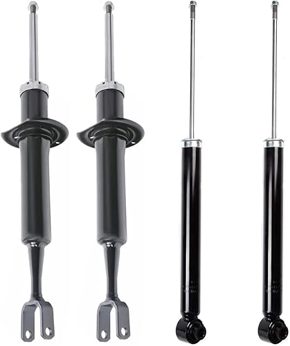 Para amortiguadores Audi (4 piezas) LSAILON amortiguadores delanteros y traseros se adapta a 2000-2006 A4, 2000-2006 A4 amortiguadores kits con