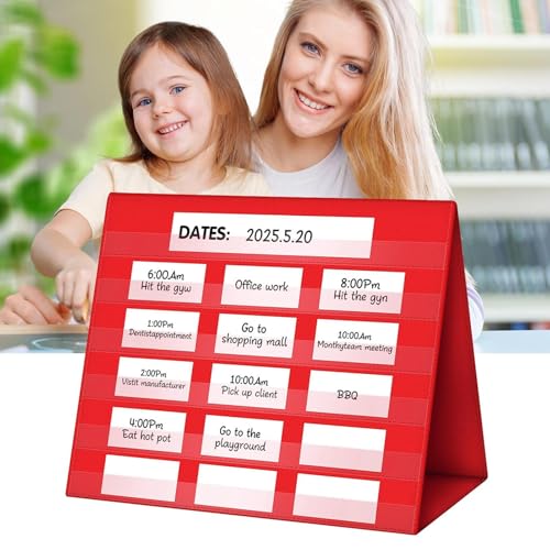 Tableau à poches de table pliable et double face pour enseignant - 7