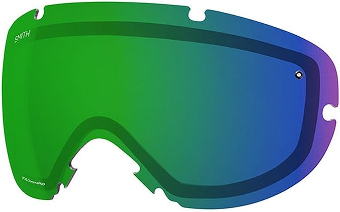 Lente de repuesto para gafas de nieve Smith iOS (Chromapop Everyday Green Mirror)