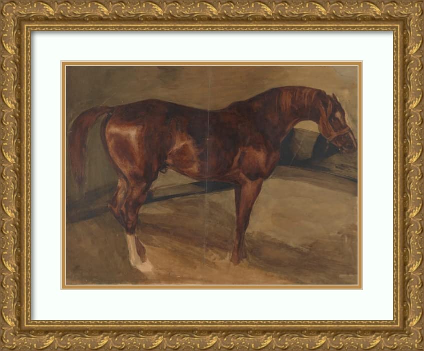 ArtDirect Piotr Micha owski 24x19 Gold Ornate Framed and Double Matted Museum Art Print Titled Bay Ointment Infinite