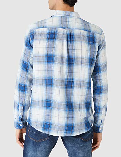 Wrangler Pocket Shirt Camicia, Bianco, M Uomo