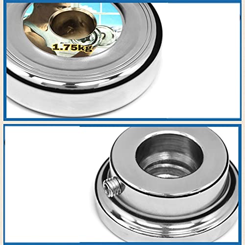 Dumbbells Halters Gratis Gewichten Dumbbells Gewicht Set Plating Coated Cast Iron Dumbbell Pair voor Gym Home… - Afbeelding 4