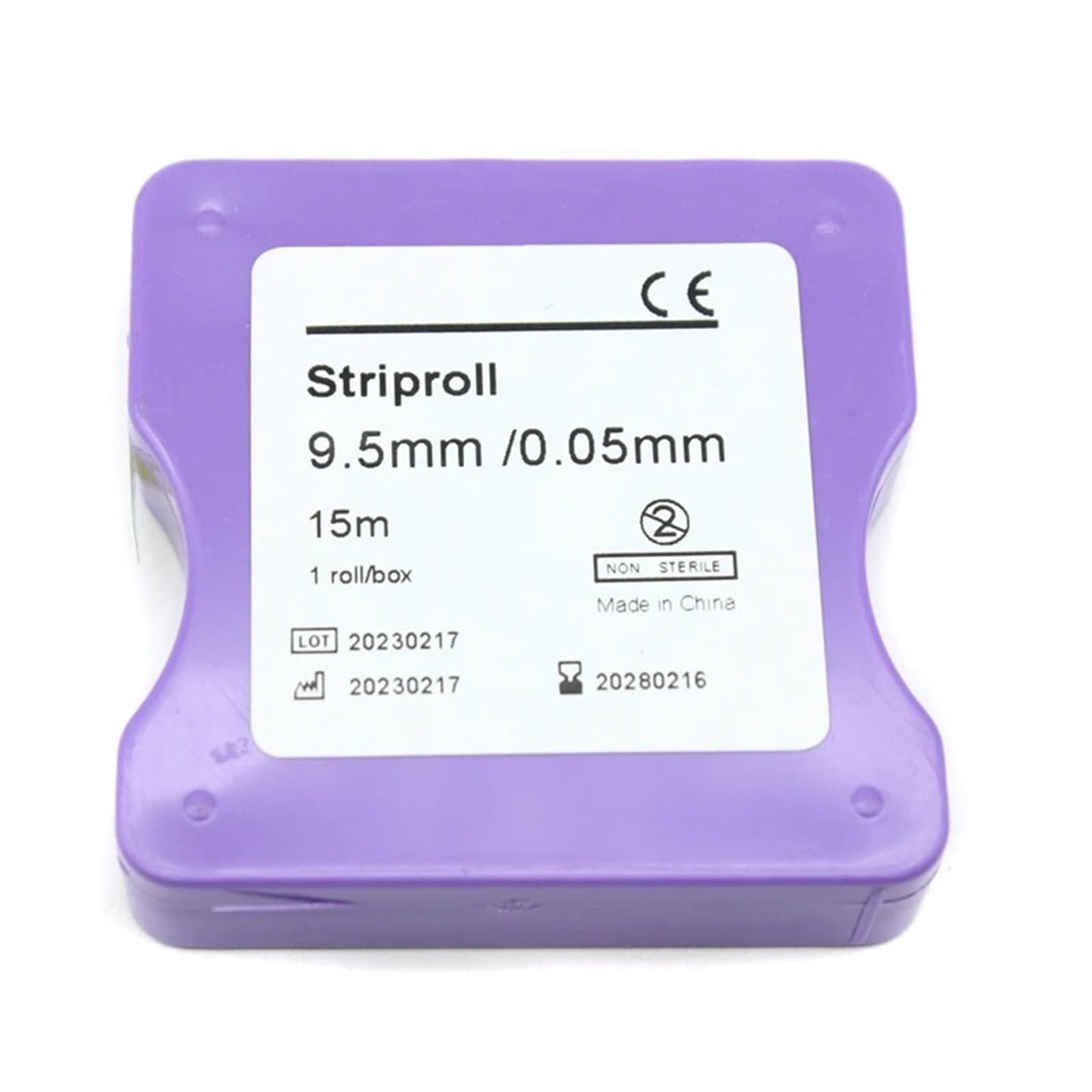 1 Set di matrici dentali con Pellicola in Acciaio Inossidabile/Resina, Matrice a Nastro fotopolimerizzabile restaurativa con Materiale Dentale in Acciaio, for Uso in Laboratorio