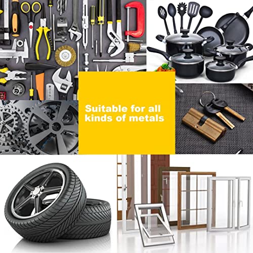 All Metal Polishing Paste - Powerful Cleaner & Rust Remover For Brass, Copper, Chrome, Stainless Steel (5G).Metal Polish Cream, Instantly Restores Shine & Mirror Finish - Non-Abrasive #TOP3