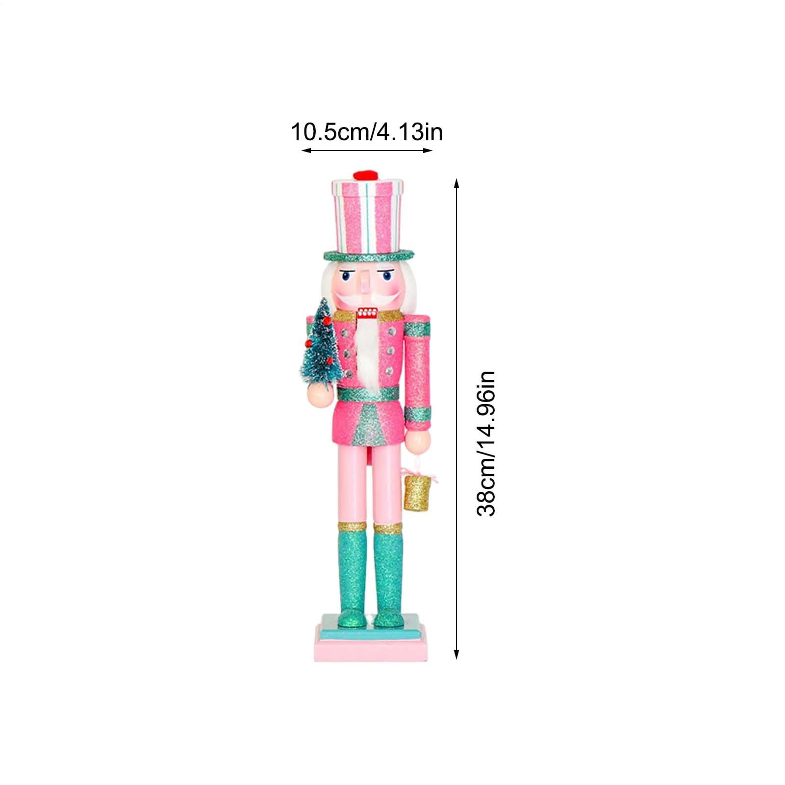 Figure Di Statuetta in Legno 38cm