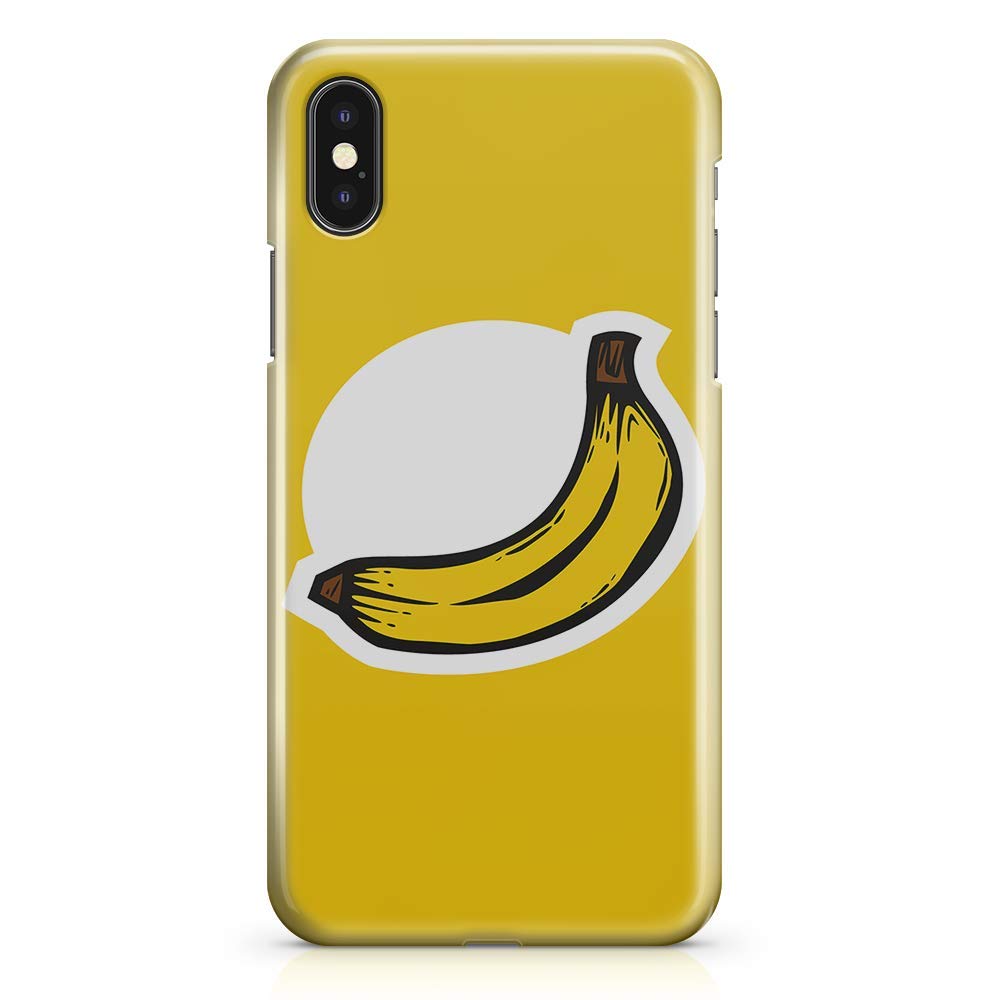 iPhone - bananan Phone Case Fits iPhone X Banana Phone Case Logo Banana 3D