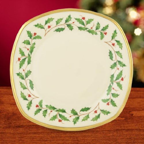 Lenox Holiday Accent Lunch Plate(s) Square Luncheon