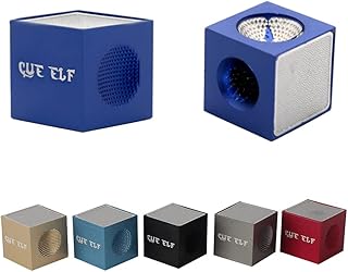 CUEELF Cube Billiard Pool Cue Tip Repair Tool 5-in-1 Pool Stick Shaper/Scuffer/Aerator/Burnisher/Pool Cue Stick Accessories
