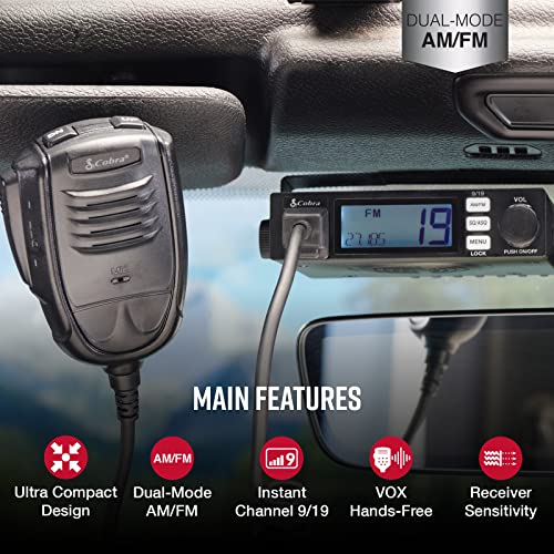 Cobra 19MINICB 19 Mini Recreational Cb Radio thumb #1