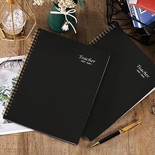 Leraarplanner 2021-2022 - Professionele Academische Lessenplanner van juli. 2021 - juni. 2022, 8" x 10", geweldige lerarengeschenken, klassiek zwart, zacht PP-hoesje - Image 7