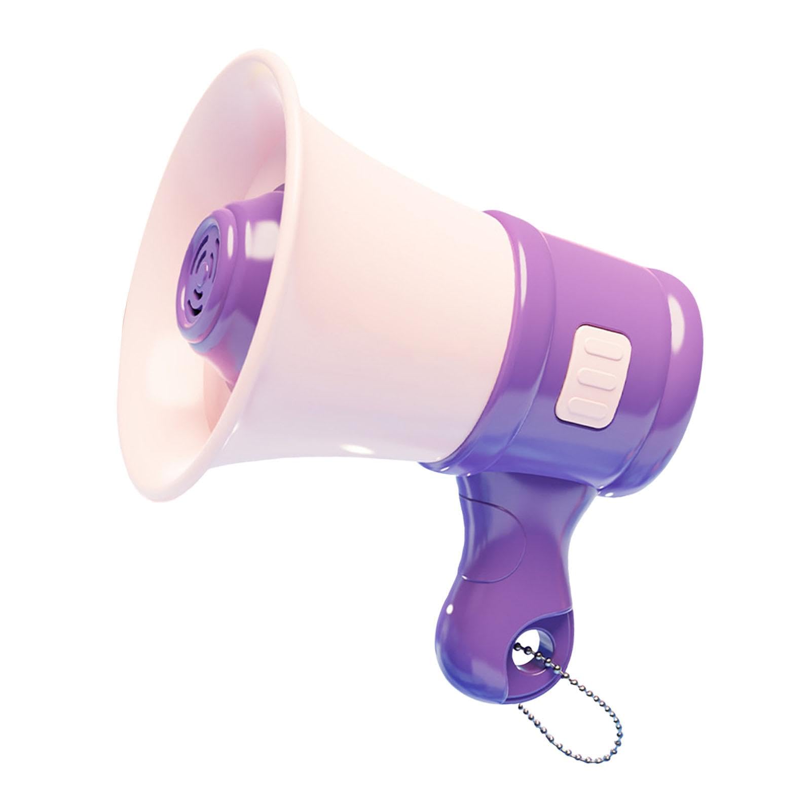 Amazon | QLoztyse ミニメガホン 拡声器 キーチェーン 音楽付き 面白い