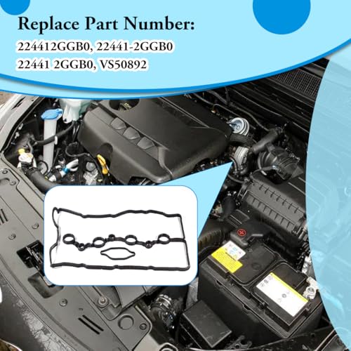 Image of VS50892 Engine Valve Cover Gasket Set for 2015-2020 Hyundai Tucson Sonata Santa Fe, for Kia Sorento Optima Sportage 2.0 2.4L 2015 2016 2017 2018 2019 2020, Replace 224412GGB0, 22441-2GGB0