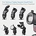 Godox S-R1 & AK-R1 Flash Diffuser Kit, Camera Flash Speedlite Softbox Accessories for Godox V1 AD100PRO AD200PRO V860III V860II V850II TT685II TT685 TT600 TT560II TT520II