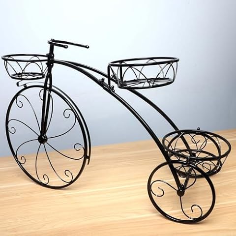 FENGSHENG-SHOP Bicycle Plant Stand for Indoor Outdoor Cover