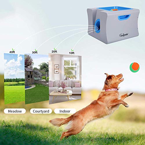 IDOGMATE Big Dog Ball Launcher, Tennis Ball Thrower for Big Dogs and mid Sized Dogs