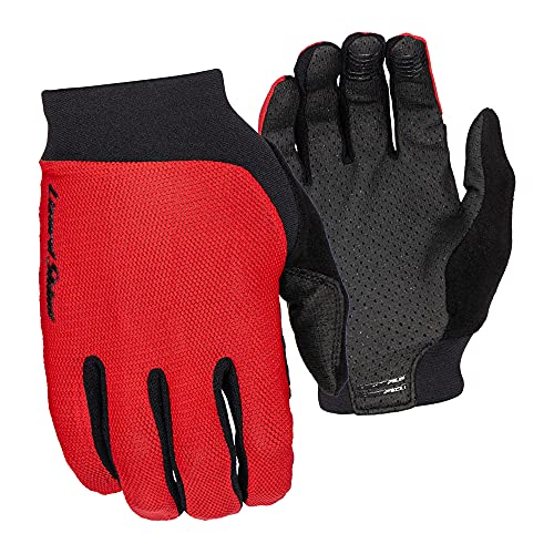 Lizard Skins Monitor Ignite Long Finger Cycling Gloves – 3 Colors Unisex Road Bike Gloves (Crimson RED, X-Large)