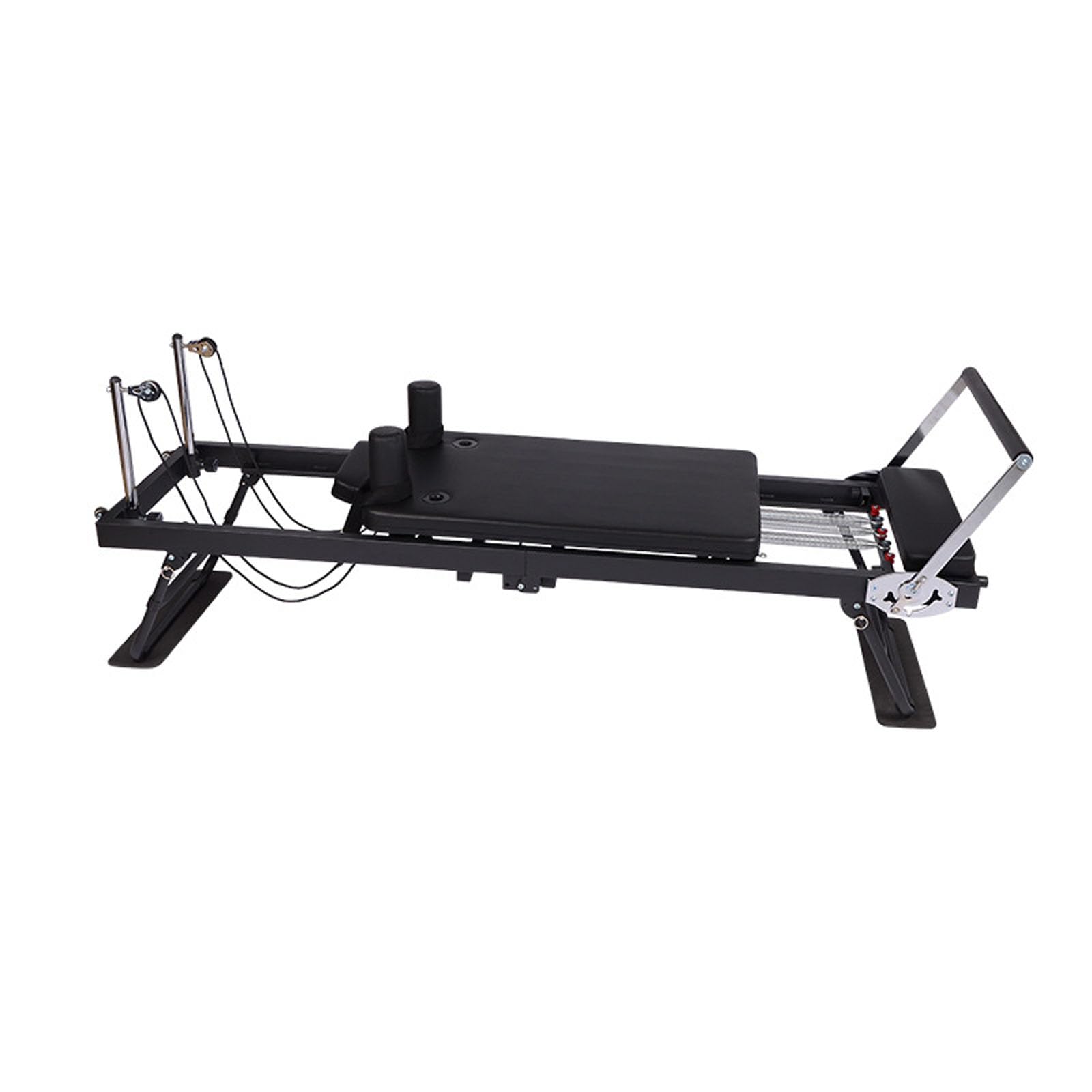 Foldable Pilates Body Shaping Machine,Core Pilates Bed for Home Exercise,Pilates Exercise Equipment,Yoga Fitness Equipment,Extended Track,for Home, Office, Yoga Studio