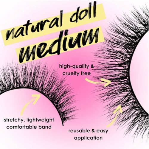 Image of L.A. COLORS Flexi Comfort Lash, Wispy Business (Medium Length) CBEL507