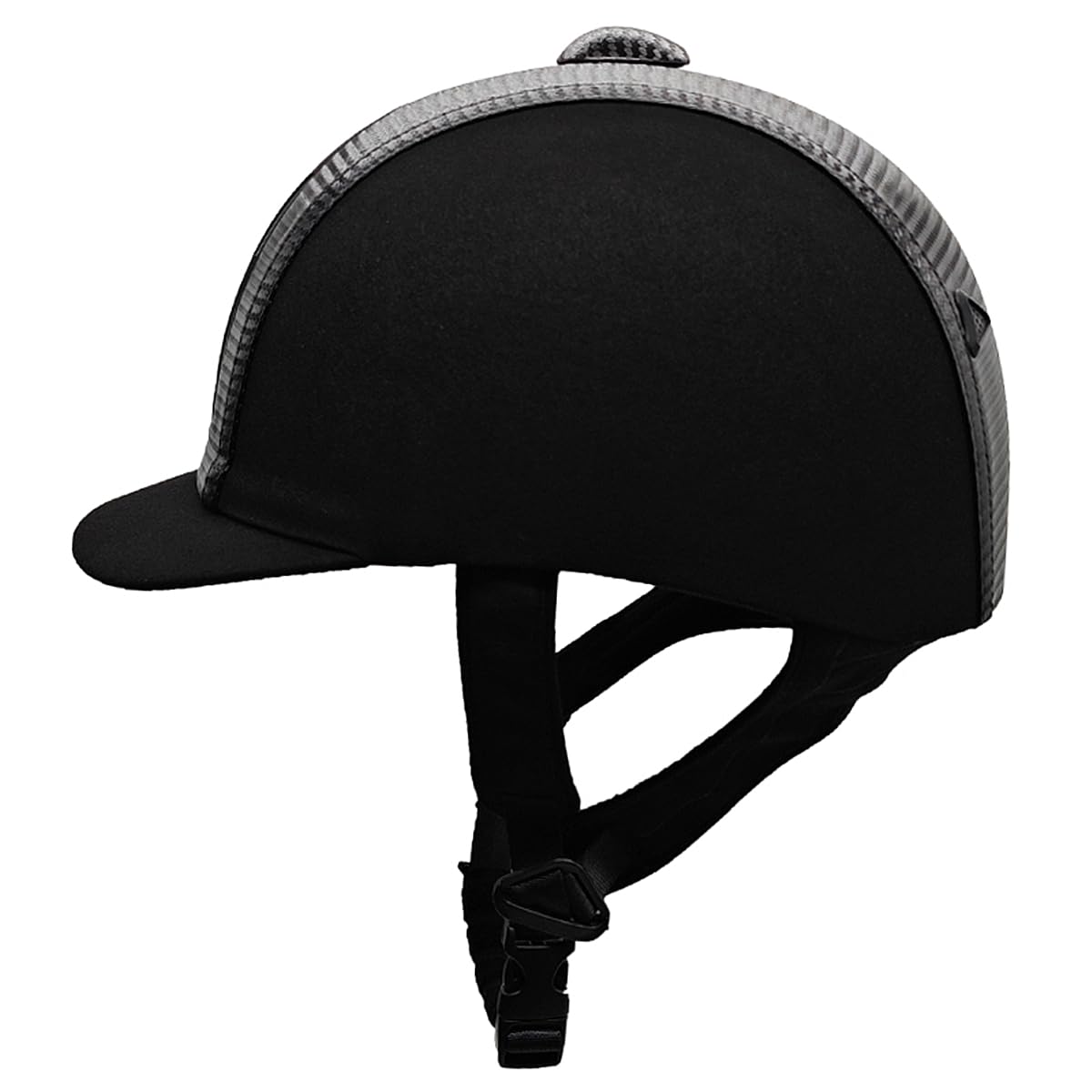 TentHome Vintage kask do jazdy konnej dla dzieci klasyczny retro western kaski jeździeckie z imitacją włókna węglowego dekoracja ze skóry PU