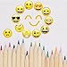 MORCART 54PCS Fridge Magnets, Cute Emoji Locker Magnets Decorative Refrigerator Magnetic Board Cabinets Classroom Office Cubicle School Funny Smiley Gifts for Adults (3cm)