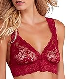 Cosabella Women's Never Say Never The Happy Soft Bra, Deep Ruby, Small