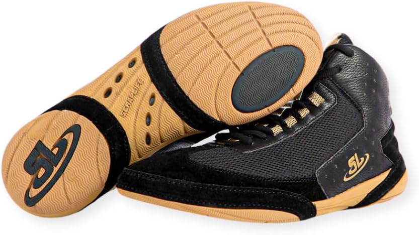 ScrapLife Wrestling | Ascend One Wrestling Shoes | Black & Red | Premium Quality | Wrestlers Choice! (us_Footwear_Size_System, Adult, Men, Numeric, Medium, Numeric_13)