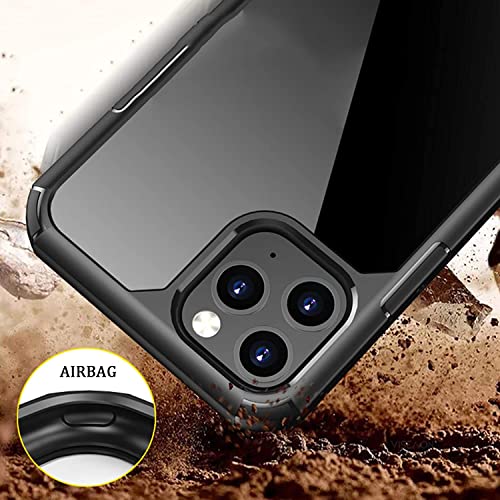 Coque iPhone 12 Pro Max de qualité supérieure transparente et finitions Svart