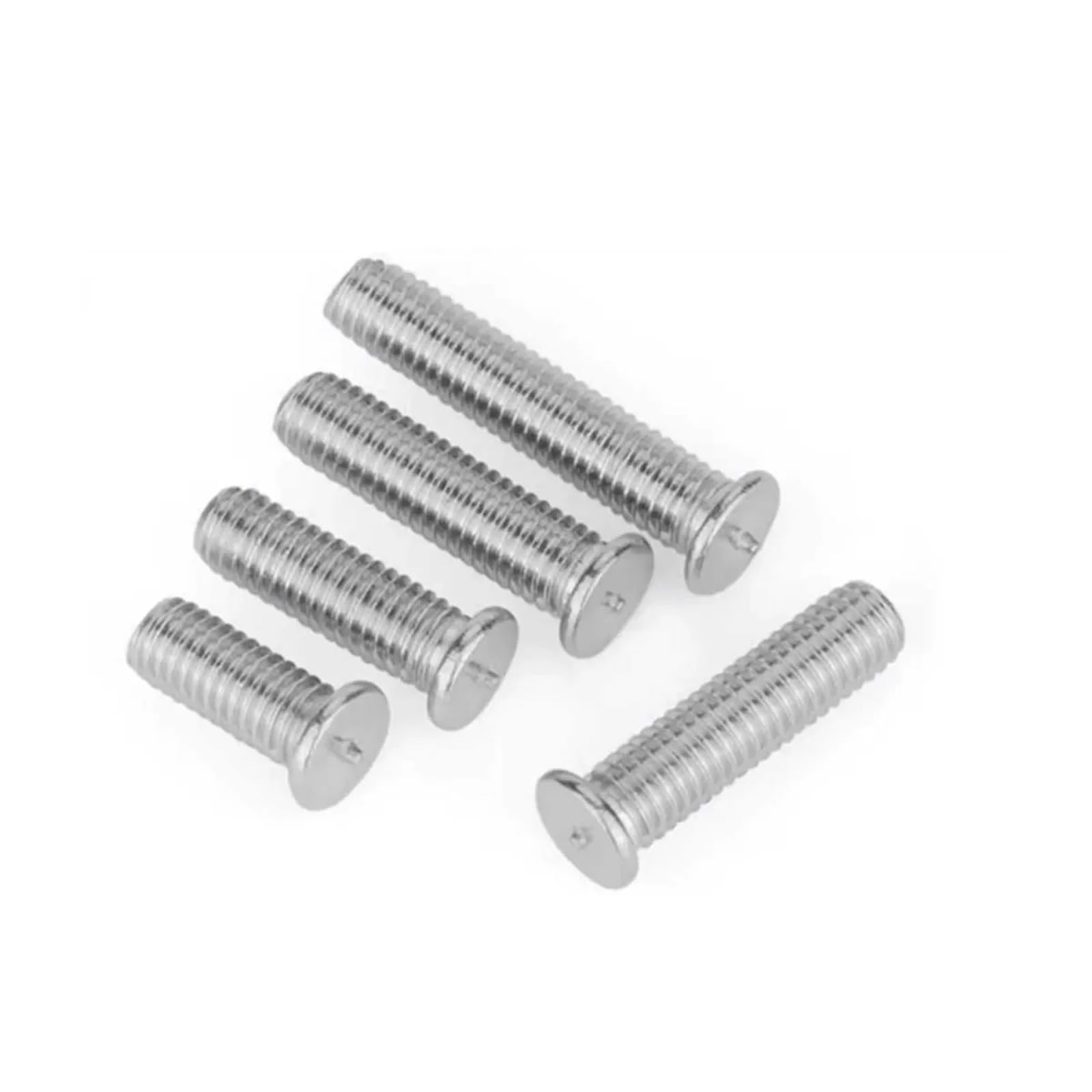 Vis à souder par points en acier inoxydable 304 / goujons de soudage M3 M4 M5 M6 M8(50pcs M6X16)