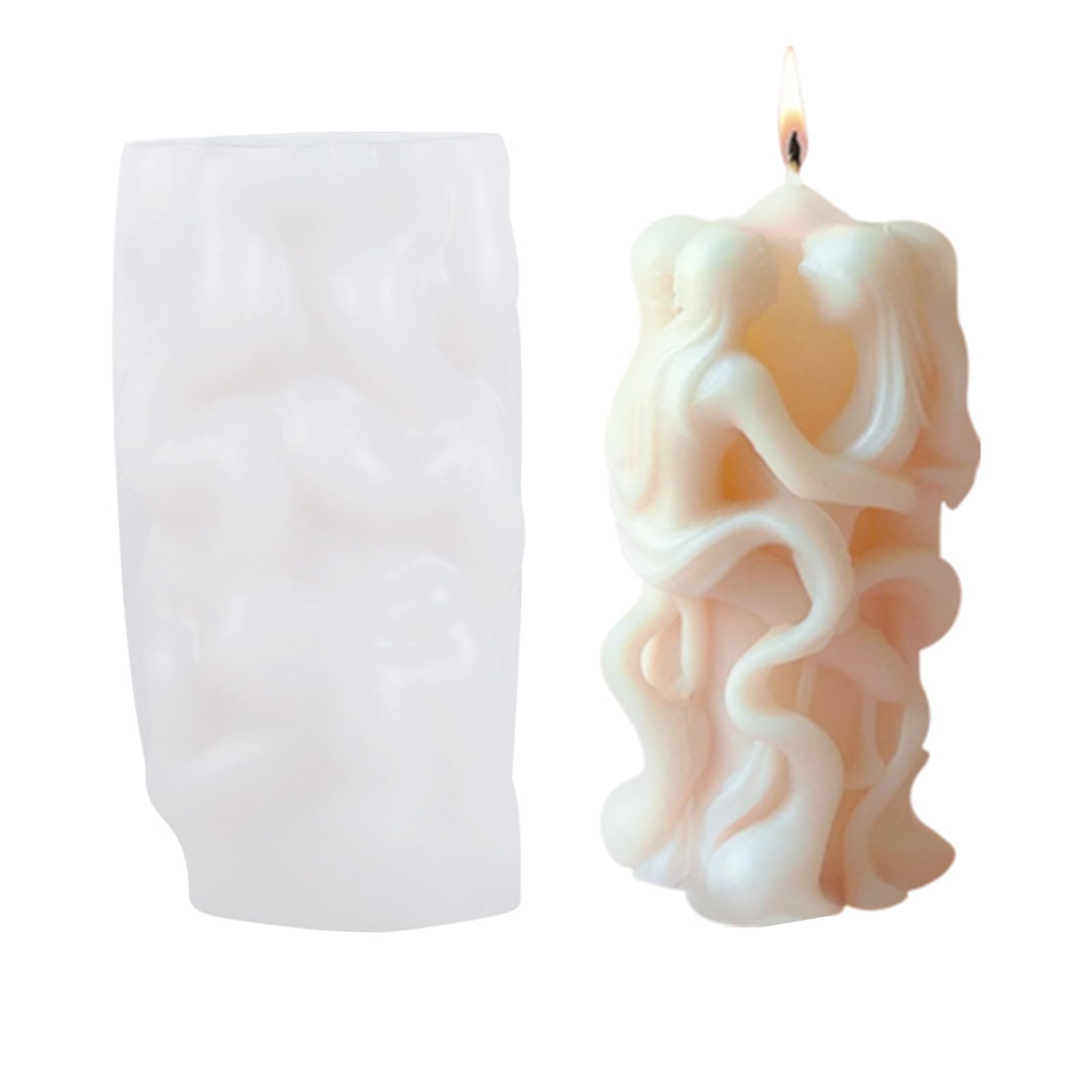 Jazuaiao Silicone Handicrafts for Making 3D Silicone Delicate Castings Molds Making Molds